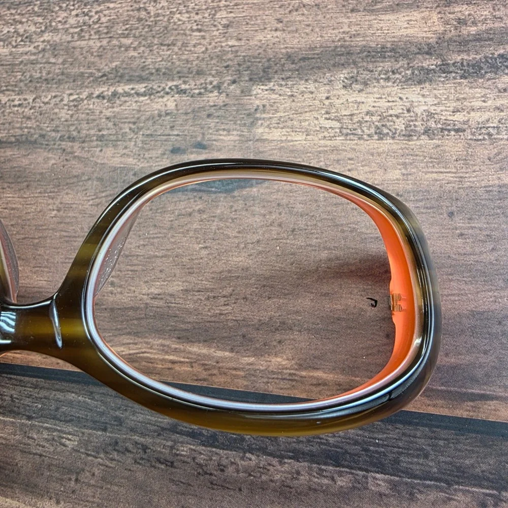 Oliver Peoples Phoebe Olive Orange Oval Eyeglass OTPI 56-17-125‎  Japan *PARTS*